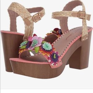 Betsey Johnson Women’s Jillie Heeled Sandal 9.5